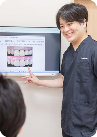 丁寧なカウンセリングと説明